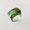 Sea Grass, variant on Geometric Acrylic Resin Ring Unisex Minimalist Fashion Jewelry Statement Ring For Women And Men Everyday Style