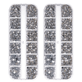 thumbnail image 1 of Diamantes de imitación para decoración de uñas, piedras para uñas con parte posterior plana, arte de uñas de cristal 3D, 1 of 5