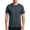 A243-Gray, variant on Kalauyu Athletic Shirts for Men Round Neck Short Sleeve Quick Dry Gym Active T Shirt Breathable Moisture Wicking Summer Sport Tops