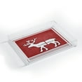 thumbnail image 2 of Society6 Monika Strigel FARMHOUSE REINDEER RED ON CHALKBOARD Decorative Acrylic Tray, 15 1/2" x 12" x 1 3/4", white, 2 of 2