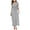 White, variant on AOOCHASLIY Clarance Dresses for Women 2024 Fashion Women O-Neck Short Sleeve Beach Polka Dot Bandage Long Maxi Dress
