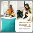 thumbnail image 4 of AUQ Decorative Pillow Covers Safe Material Pillow Covers 16X16 Easy Cleaning Pillow Covers Style3, 4 of 7