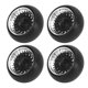 thumbnail image 2 of 4 PCS RC Drift Tire Neumáticos de repuesto de aleación de aluminio para WLtoys K989 1/28 RC Car A, 2 of 8
