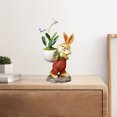 thumbnail image 4 of MXTPOV Creative Plants Pots for Succulents, Cute Bunny Flower Pots for Home Decor, Easter Decorations, Table Decor, Resin Succulent Pots, 4 of 5