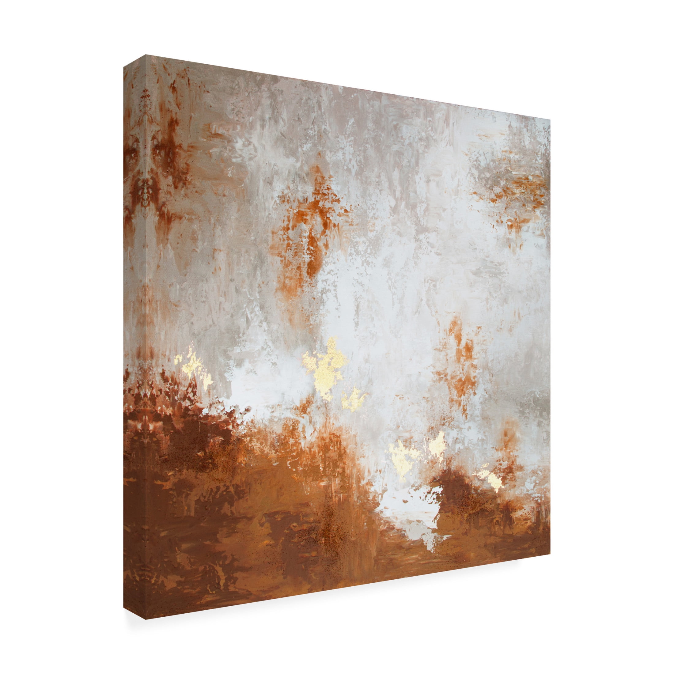 Trademark Fine Art Alyson Storms Abstract Blue Red Green 2 Canvas Wall Art