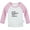 Long Pink Raglan T-shirt, variant on Milk, Snuggle, Nap, Repeat Funny T shirt For Baby, Newborn Babies T-shirts, Infant Tops, 0-24M Kids Graphic Tees Clothing (Short Pink Raglan T-shirt, 0-6 Months)