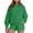 Green, variant on Gytharion Sweatsuit Sets for Women 2 Piece Lounge Sets Long Sleeve Crew Neck Sweatshirts and Shorts Fall Outfits Sets Soft Cozy Tracksuit Sets for Women