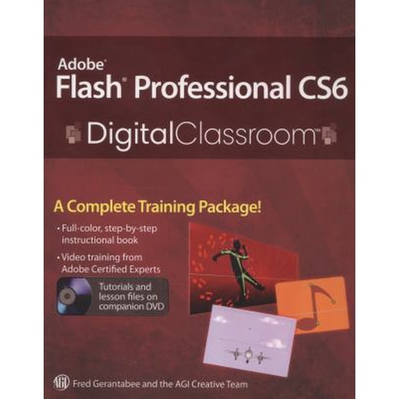Pre-Owned Adobe Flash Professional CS6 Digital Classroom (Paperback) 1118124081 9781118124086