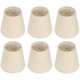 thumbnail image 1 of 6 uds pantallas de lámpara lámpara de pared candelabro Clip en pantalla E14 tornillo de lino pantallas de lámpara pequeñas para lámparas de mesa, 1 of 5