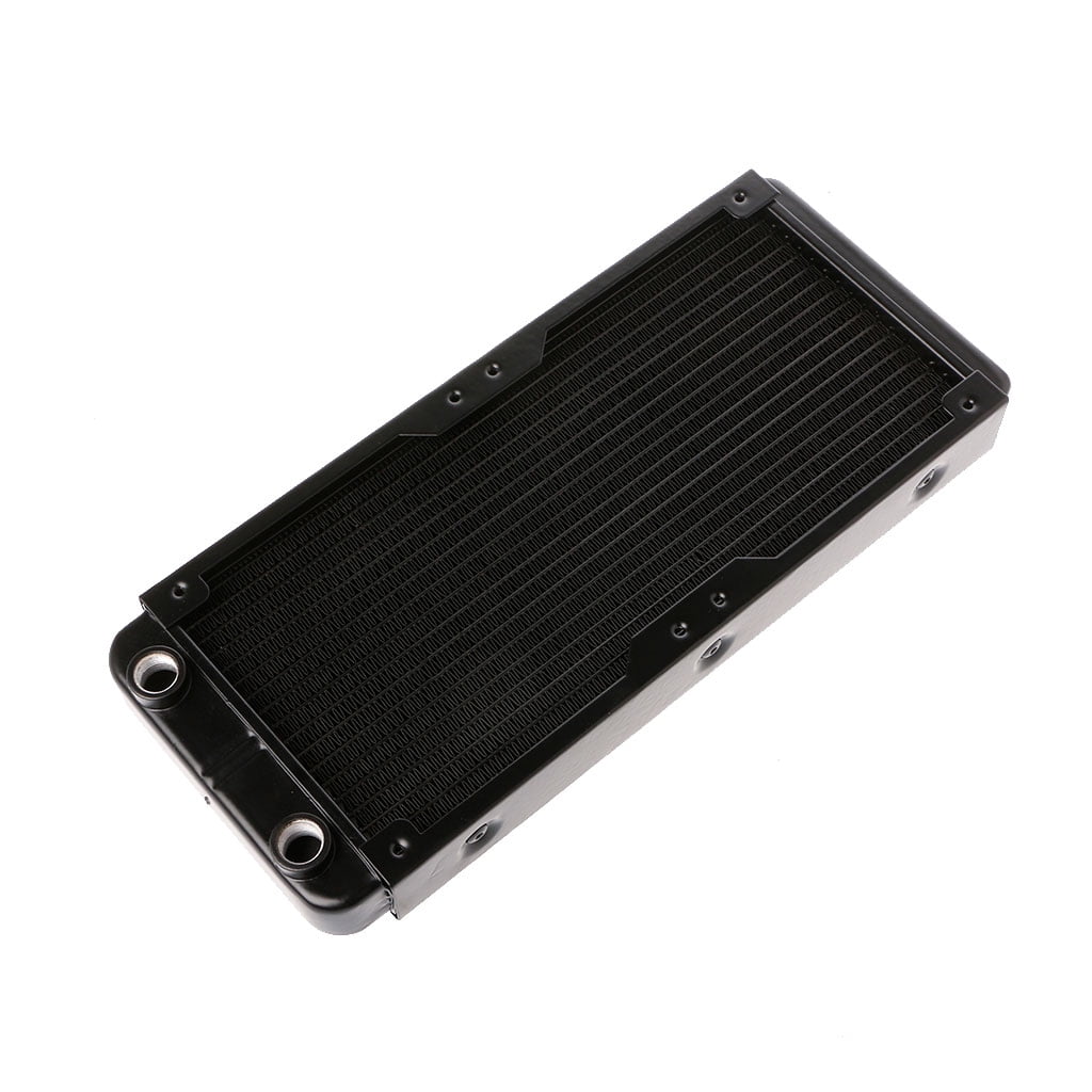 Oasiva 240mm Computer Water Cooling Cooler For CPU Heatsink 2 x 120mm Fans Heat Sink