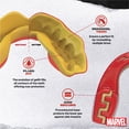 thumbnail image 3 of Protector bucal Marvel Iron Man de doble capa con protección premium, 3 of 9
