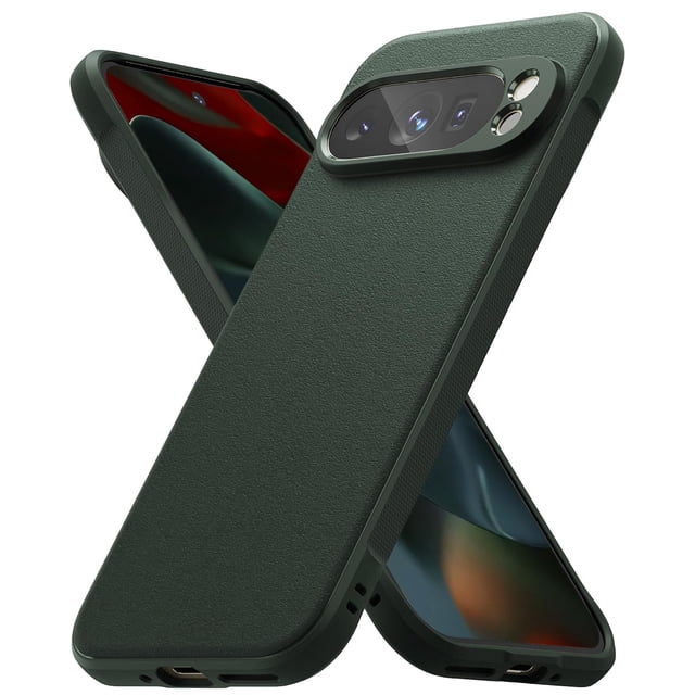 Funda de teléfono Ringke Onyx verde oscuro para Google Pixel 9 Pro XL