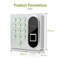 thumbnail image 5 of Biometric Fingerprint Access Control RFID Keypad Card Reader Door Lock System 125KHZ ,Keyless Entry Deadbolt, 5 of 7