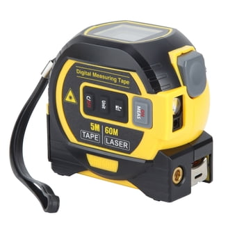 MILESEEY 2-in-1 Laser Tape Measure - 131Ft Laser & 16Ft Tape With Magnetic Hook, Rechargeable