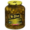 thumbnail image 2 of Mt. Olive Kosher Petite Dill Pickles, 46 fl oz jar, 2 of 6