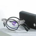thumbnail image 4 of Comfortable Folding Eye Protection With Case Reading Glasses Eyeglasses Ultra Light Frame Anti-Blue Light Strength 300, 4 of 6