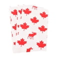 thumbnail image 3 of Way to Celebrate! 20ct Red And White Paper Luncheon Napkins with Moose pattern, 3 of 6