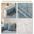 thumbnail image 3 of SIELUNO Square Sofa Cushion Winter Plush Sofa Cushion Sofa Seat Cushion Cover, 3 of 7