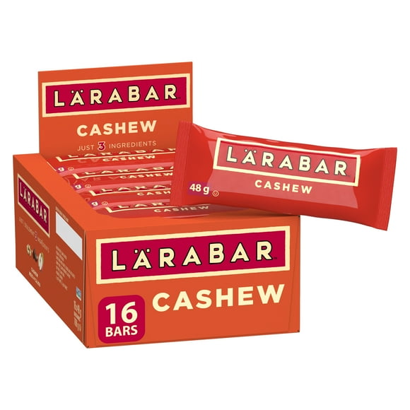 Larabar Gluten Free Cashew, 16-Count, 768 Gram