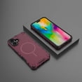thumbnail image 6 of Magnetic Case for iPhone 16 [Compatible with Mag-Safe] [Heavy Duty Military Grade Drop Protection] Enhanced Corners Shockproof Solid Color Phone Cover for iPhone 16 6.1 inch, Plum, 6 of 7