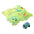 thumbnail image 3 of Runquan Puzzle Track Car Paly Set Track Building Blocks for Children Preschool Gifts Dinosaur 4 puzzle, 3 of 8