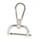 thumbnail image 4 of Swivel Snap Hooks Replacement DIY Crafts Trigger Clips Swivel Lobster Clasps 25mm Silver, 4 of 5