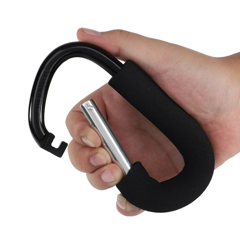 Mgaxyff Pram Pushchair Buggy Stroller Clip Hook Carrier Shopping Bag Holder