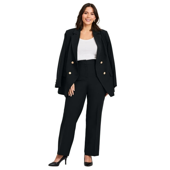 Avenue Women's Plus Size Petite Cool Hand Trouser