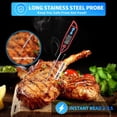 thumbnail image 2 of Digital Water Thermometer for Liquid, Candle, Instant Read with Waterproof for Food, Meat, Milk, Long Probe, 2 of 5