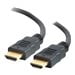 C2G 2ft High Speed HDMI Cable with Ethernet - 4K - UltraHD - HDMI with Ethernet cable - 2