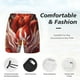 thumbnail image 3 of Balery Red Leaf Flame Fox Bañador para hombre, shorts de playa de secado rápido con entrepierna y forro de compresión-Medium, 3 of 6