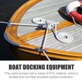 thumbnail image 3 of OULII Dock Bumper Guard Boat Dock Accessories White PVC for Watercraft 1Pack, 3 of 7