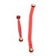 thumbnail image 4 of Lazos de enlaces de varilla de dirección de aleación 1/24 para piezas de coche RC Axial SCX24 AXI90081 AXI00001, fabricación CNC para actualización de rojo yotijar Enlaces de varilla de dirección de coche RC, 4 of 4