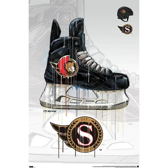 Sénateurs d'Ottawa de la LNH - Drip Skate 21
