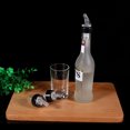 thumbnail image 4 of Vertedor Medido, Medidor automotico Botella de Licor de chupito Dispensador de vertedor Spirit Whisky Spout Wine Licor Inicio Bar Cocina, Paquete de 3 (35ML, Blanco) Ecomeon no, 4 of 6
