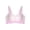 Pink, variant on Women Fashion Solid Seamless Lift Support Bra Hot Pink M