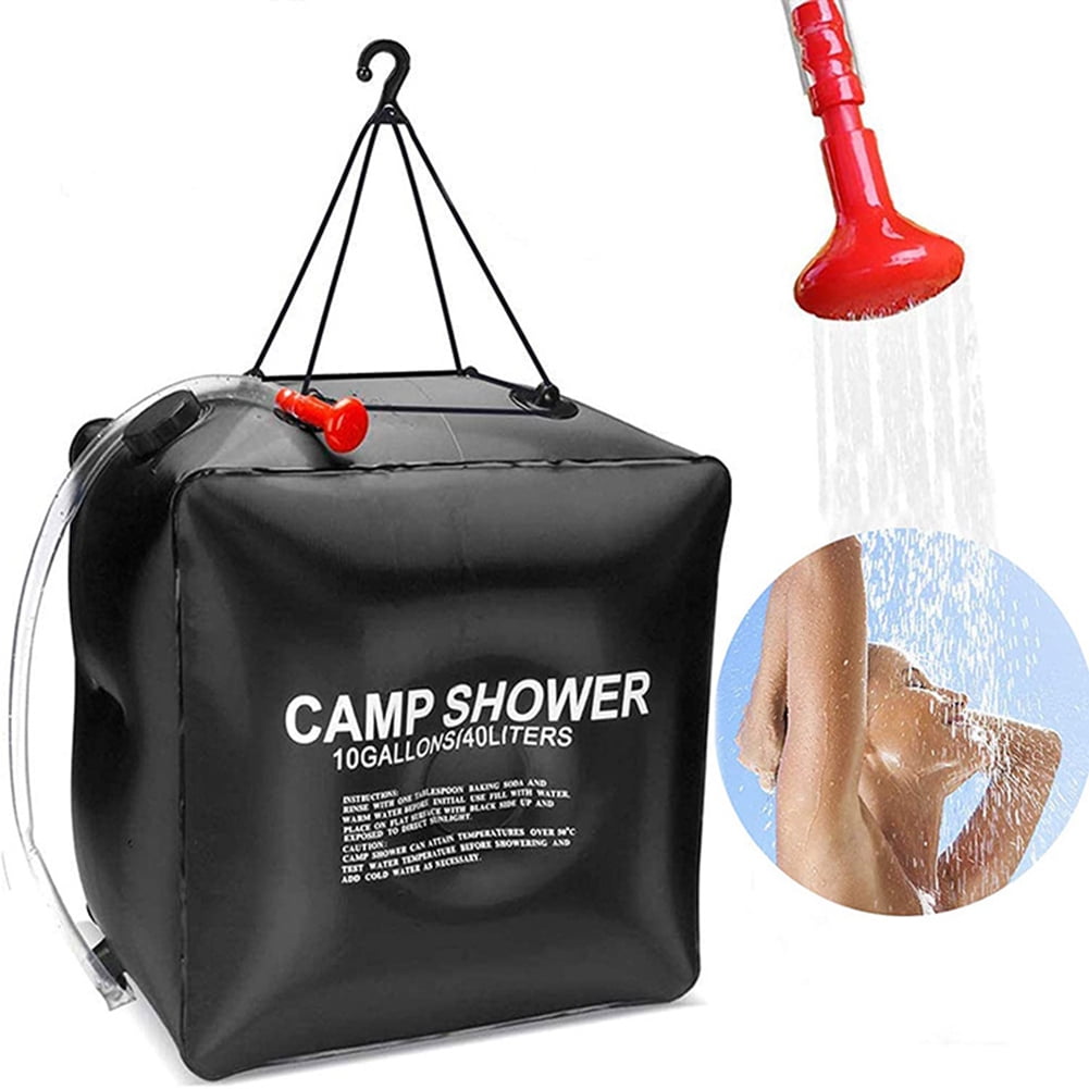 Shower Bag 40L for Camping Portable Solar F4R5 