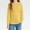 Yellow#1, variant on GaThRRgYP Summer Tops for Women,Womens Tops under $10,Girls Round-neck Long-sleeved Tops Shirts Kids Loose Tunic Tops Aged 3-14 Years Red#2 11 Years