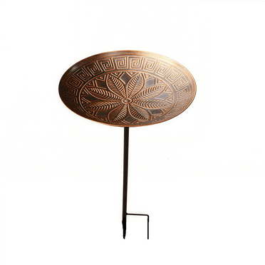 Large Size Garden Vintage Iron Birdbath Drinking Basin