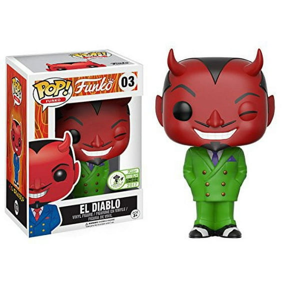 Funko POP! ECCC 2017 El Diablo Green Suit Emerald City Comic Con