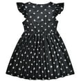 thumbnail image 5 of Wednesday Addams Dress for Girls Kids Short Sleeve Casual Outfit, 5 of 6