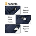 thumbnail image 5 of Off Road Ventures Men's Packable Puffer Vest Lightweight Water-Resistant Sleeveless Down jacket Outerwear with Pockets, 5 of 8