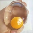 thumbnail image 3 of Beautynvta Egg Splat Ball Stress Relief Toys, Clear Egg Yolk Squeeze Toys, Easter Basket Fillers, Funny Fidget Sensory Toys, Stocking Stuffers, Birthday Party Favors, 3 of 6