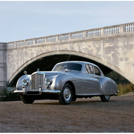 Bentley Continental Coupe 1954 Bentley R-Type Continental 2-door sports coupe 50 litre 6-cylinder engine Country of origin United Kingdom Rolled Canvas Art - Panoramic Images (12 x 12) ()