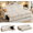 Beige, variant on 101" L-Shaped Sleeper Sofa with Detachable Pull-Out Mattress, Adjustable Backrest & Reversible Storage Chaise, USB Ports, Cup Holders, Soft Corduroy Couch, Quick Assembly, Green
