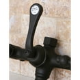 thumbnail image 6 of Kingston Brass Abt100-8 Vintage Faucet Body Only, Satin Nickel - Satin Nickel, 6 of 7