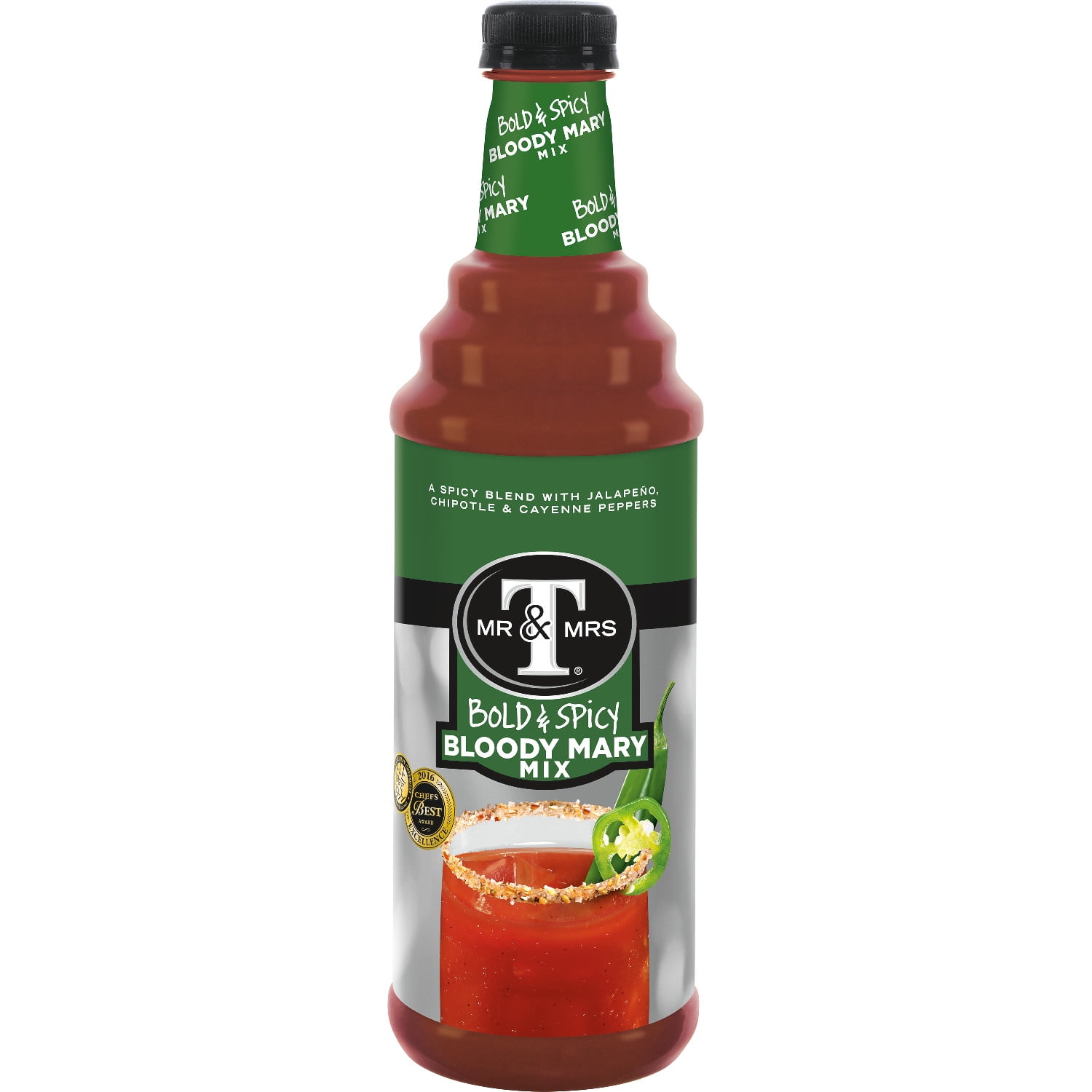 Mr & Mrs T Bold & Spicy Bloody Mary Mix, 1 L bottle, 1 Count