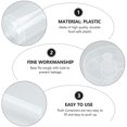 thumbnail image 3 of 20pcs Pushable Cake Hs Diy Push Cake Mold Cyr Sd Cake Pusher Push Pops Containers With Lids, 3 of 4
