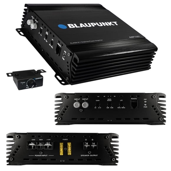 Amplificador de audio para coche Blaupunkt AMP1500M High-End 1500W