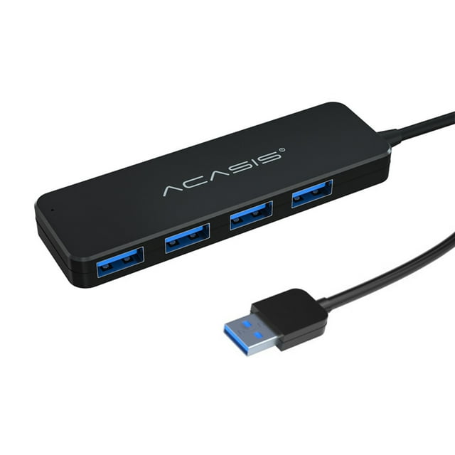 MasteelfCA Concentrateur USB 4 Ports Adaptateur de Transfert d'Extension USB 3.0 Station de Données USB Portable